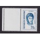 ARGENTINA 1970 GJ 1533CZ ESTAMPILLA NUEVA MINT CON COMPLEMENTO IZQUIERDO U$ 5